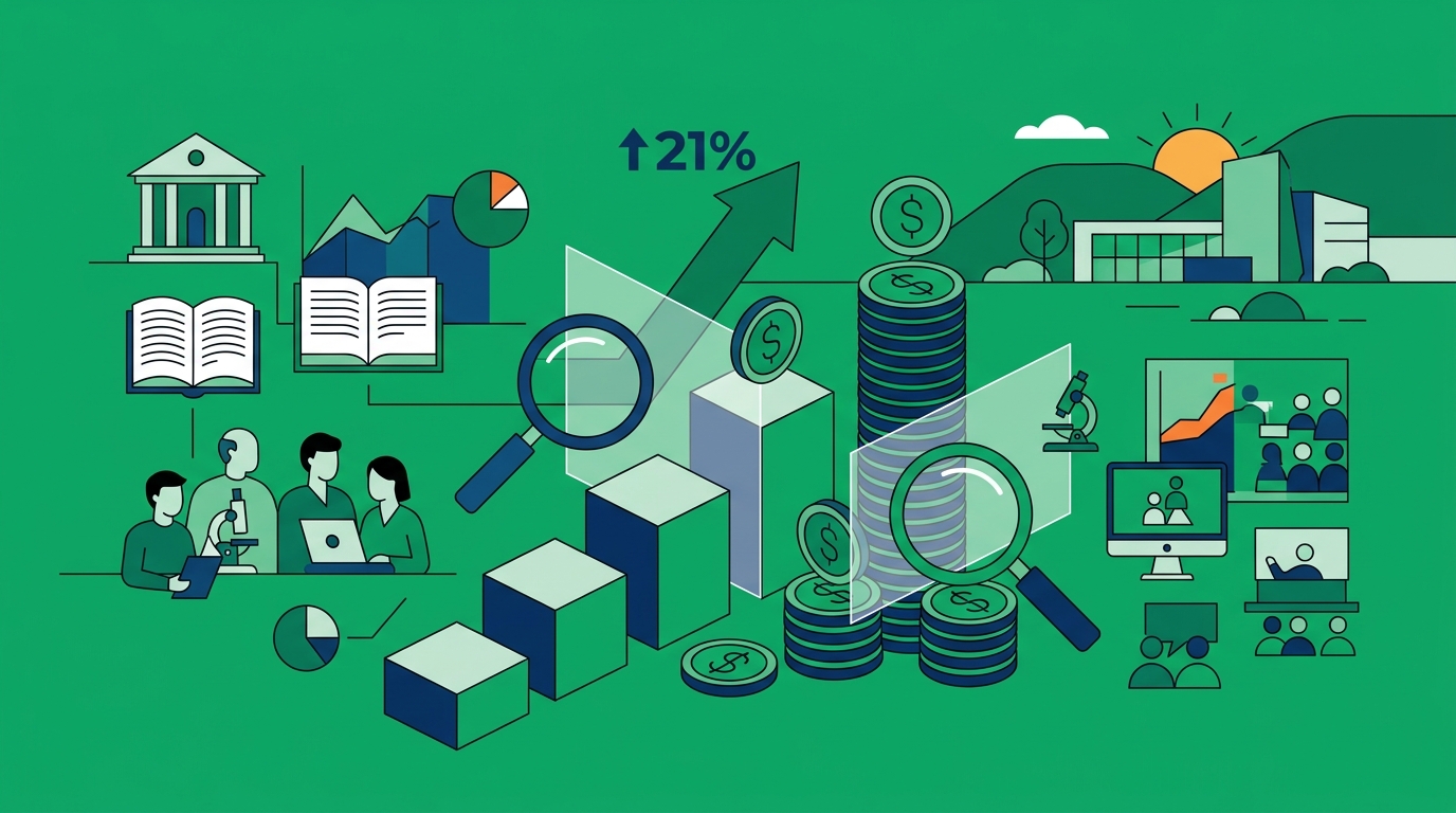 O orçamento cresceu 21% em 2025