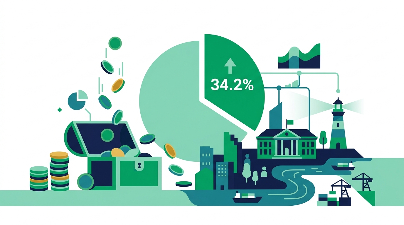 Orçamento de Rio Grande: 34,2% da receita realizada