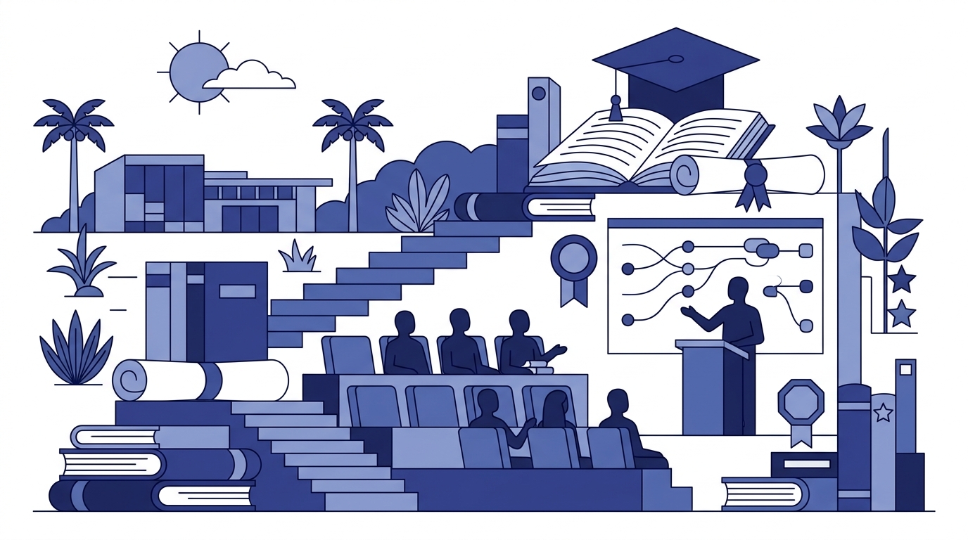 Os cursos mais bem avaliados